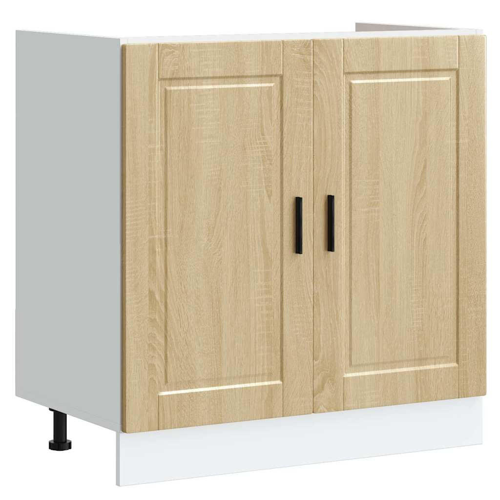 vidaXL Küchenunterschrank Sonoma Eiche 80x81.5x46 cm