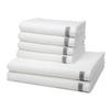 FROTTIERSET Smart 6-teilig - Weiß, Textil (50/100cm) - Ross