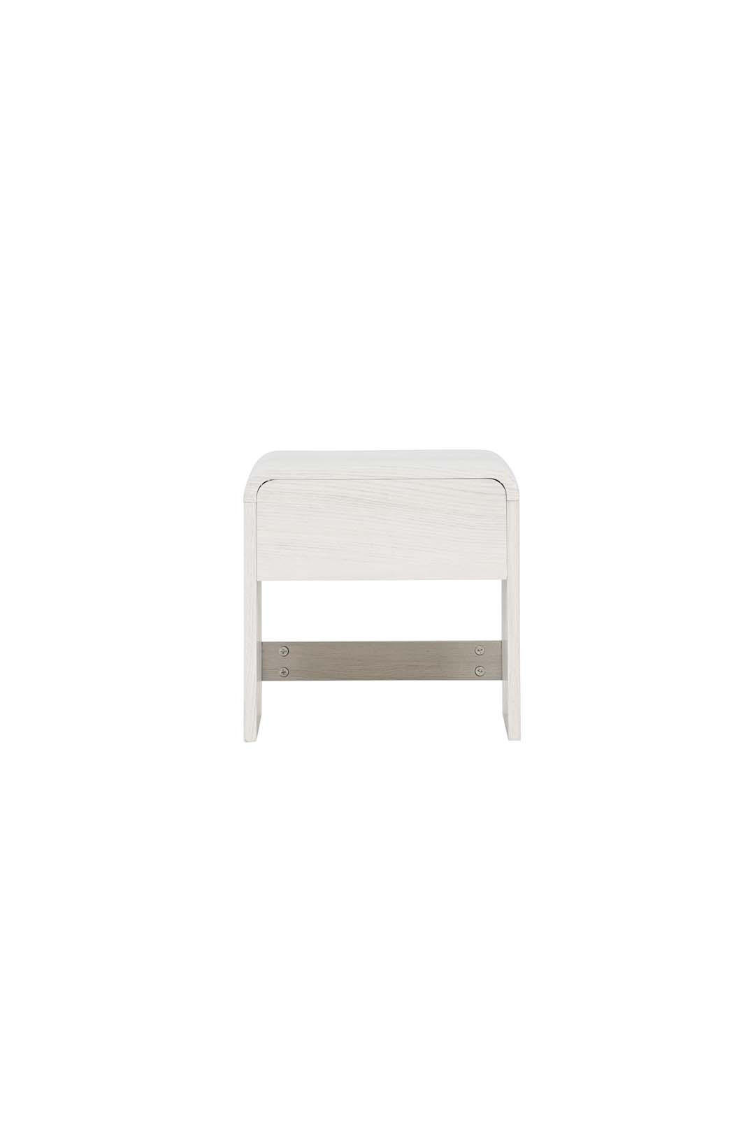 NACHTSCHRANK Whitewash - Weiß, Holzwerkstoff (30/40/40cm) - ebuy24