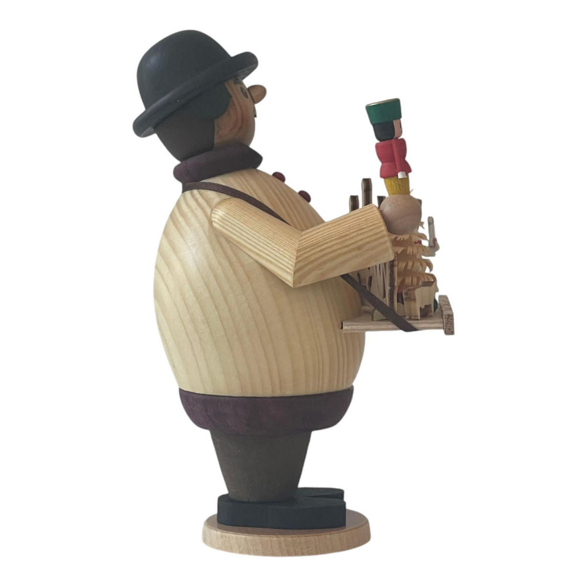 RAUCHMANN Max als Weihnachtsmarktverkäufer 16 cm - Multicolor, Holz (10/16/10cm)