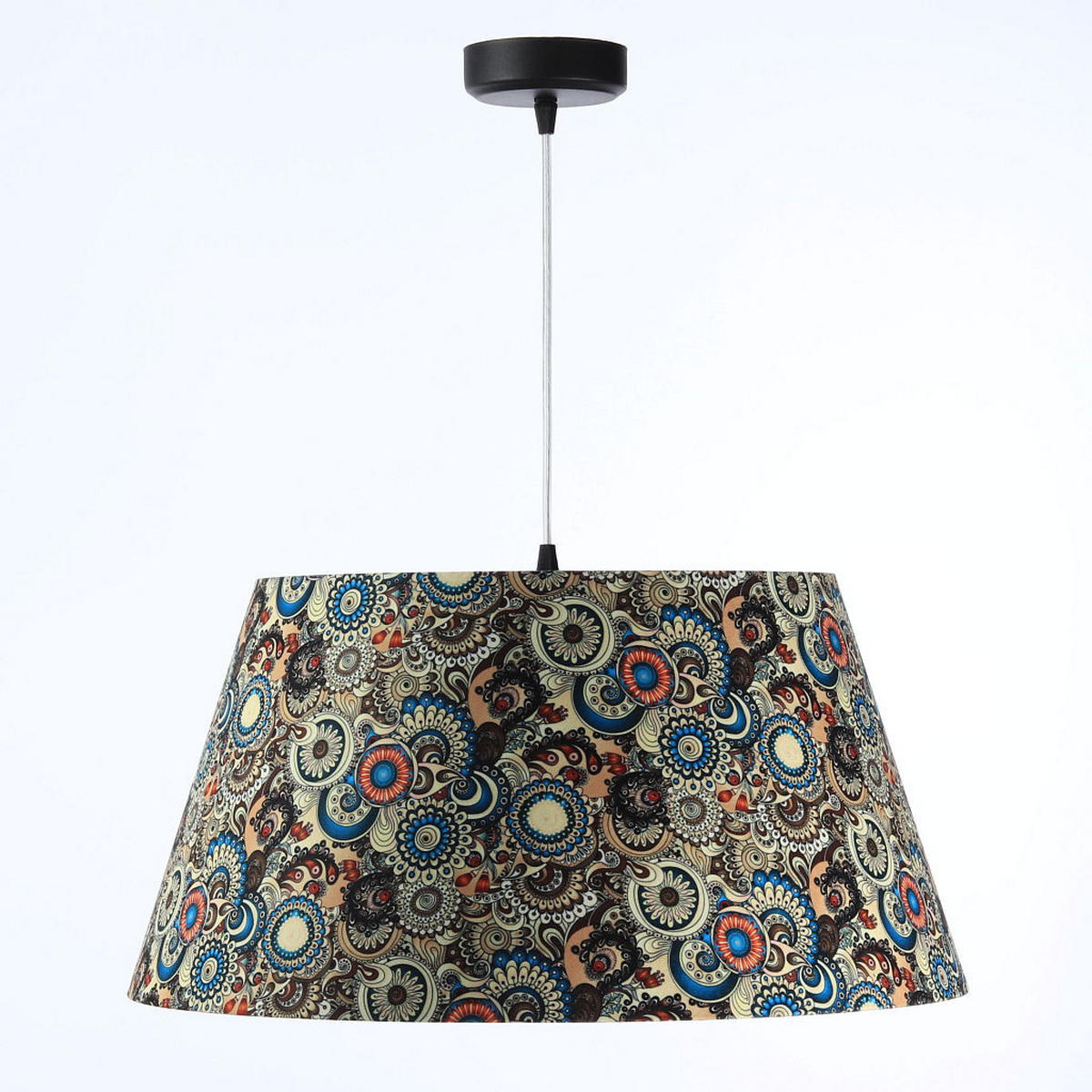 HÄNGELEUCHTE Bunt 50/27 cm - Multicolor, Kunststoff (50/1/27cm) - ONZENO