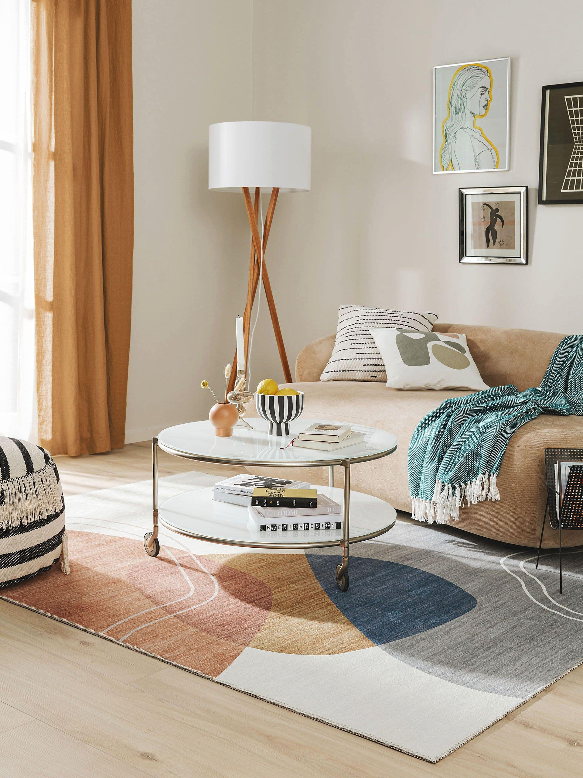 TEPPICH Laury Multicolor 160x230 cm - Multicolor, Textil (160/230cm) - benuta Pop