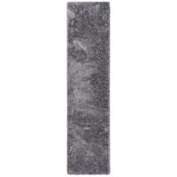 HOCHFLOR SHAGGY TEPPICH FEELING MIX LÄUFER - Silberfarben, Textil (100/400cm) - Snapstyle