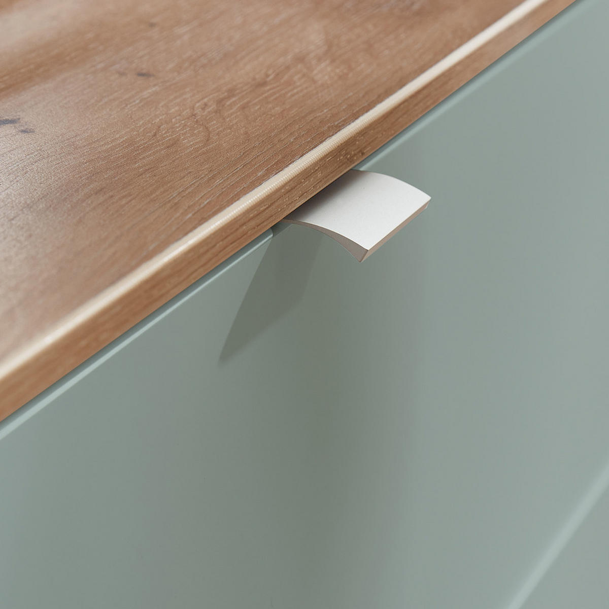 SIDEBOARD Cust-36 - Grün, Holzwerkstoff (240/77/44cm) - Lomado