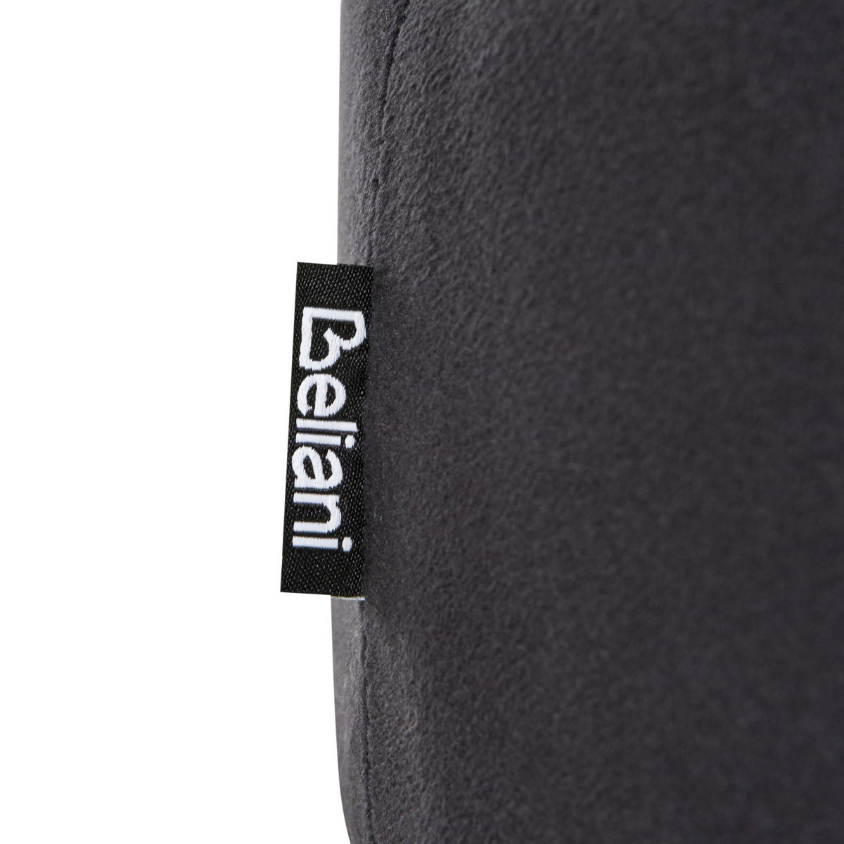 POUF Schwarz Elgin - Goldfarben/Schwarz, Textil (37/42/37cm) - Beliani