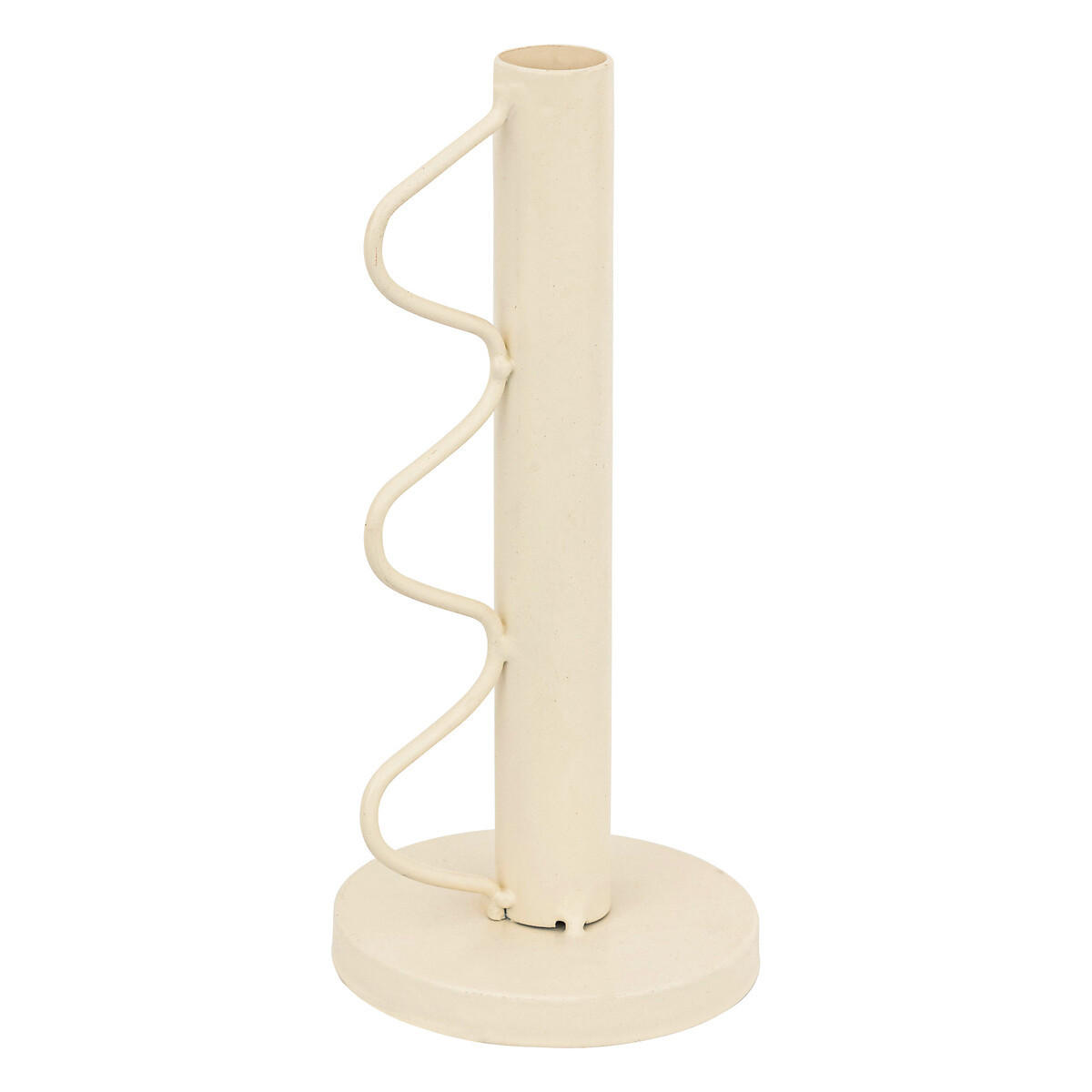 KERZENHALTER Metall Bliss 20 cm - Ecru, Metall (9.5/20/9.5cm) - Atmosphera Createur d´interieur