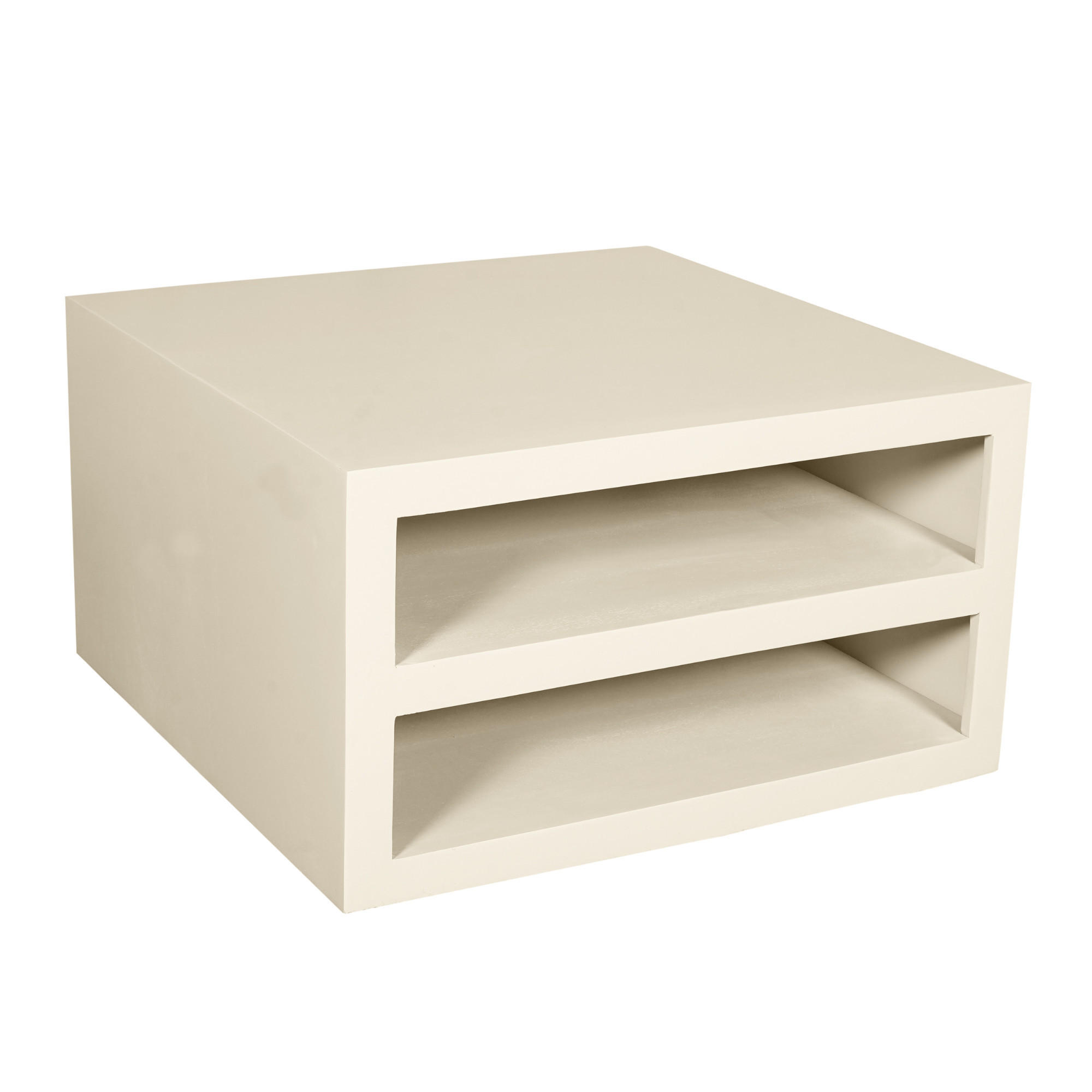 Starfurn Couchtisch Beige 80x40x80 cm