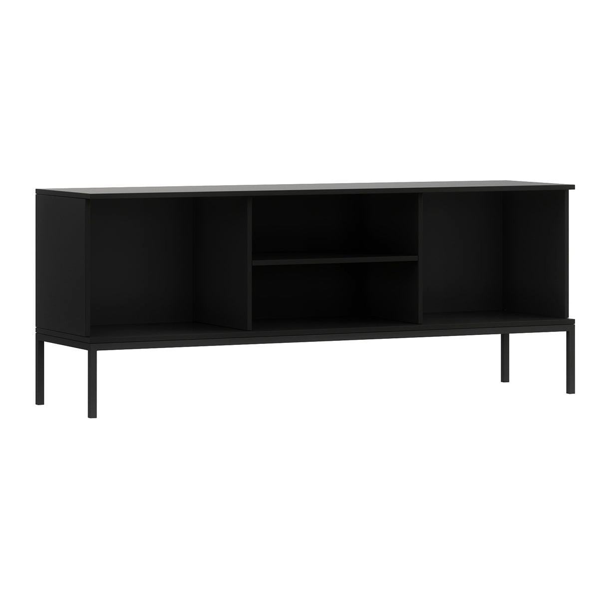 TV ORMARIĆ Melchior Crna - crna, drvni materijal (150/60/40cm) - Petits-meubles