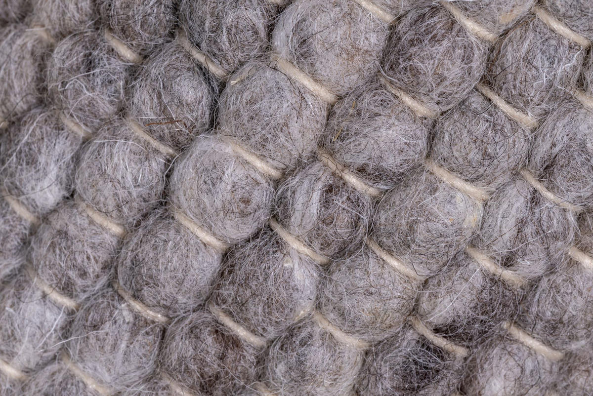 WEBTEPPICH Hörnum 190x250 cm - Grau, Textil (190/250cm) - Sansibar SYLT