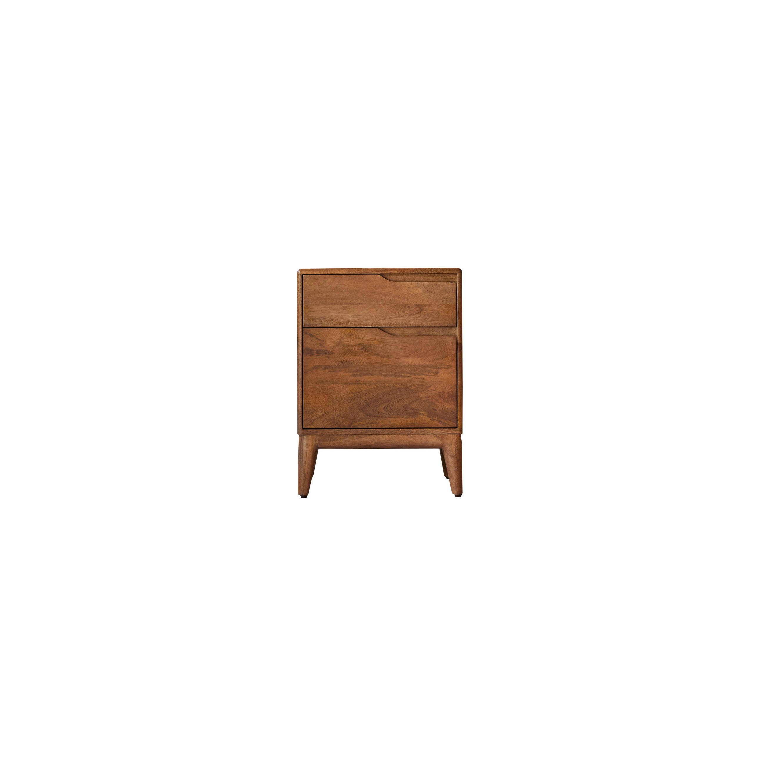 KINDER-NACHTTISCH Gabrielle Braun aus Mango - Braun, Holz (45/63/40cm) - Tikamoon