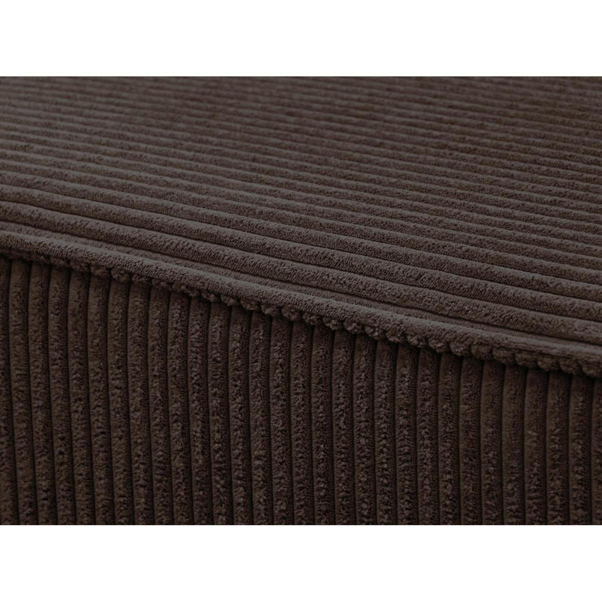 ECKSCHLAFSOFA Primo L braun - Schwarz/Braun, Textil (290/185cm) - Beautysofa