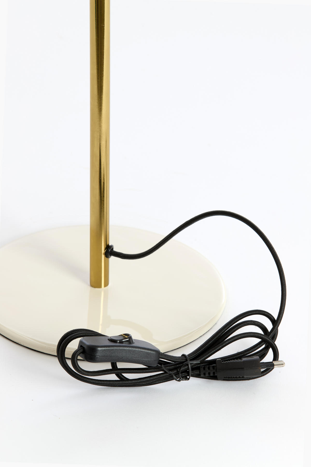 TISCHLAMPE Surin Weiß Ø26/47 cm - Weiß, Metall (26/26/47cm) - Light & Living