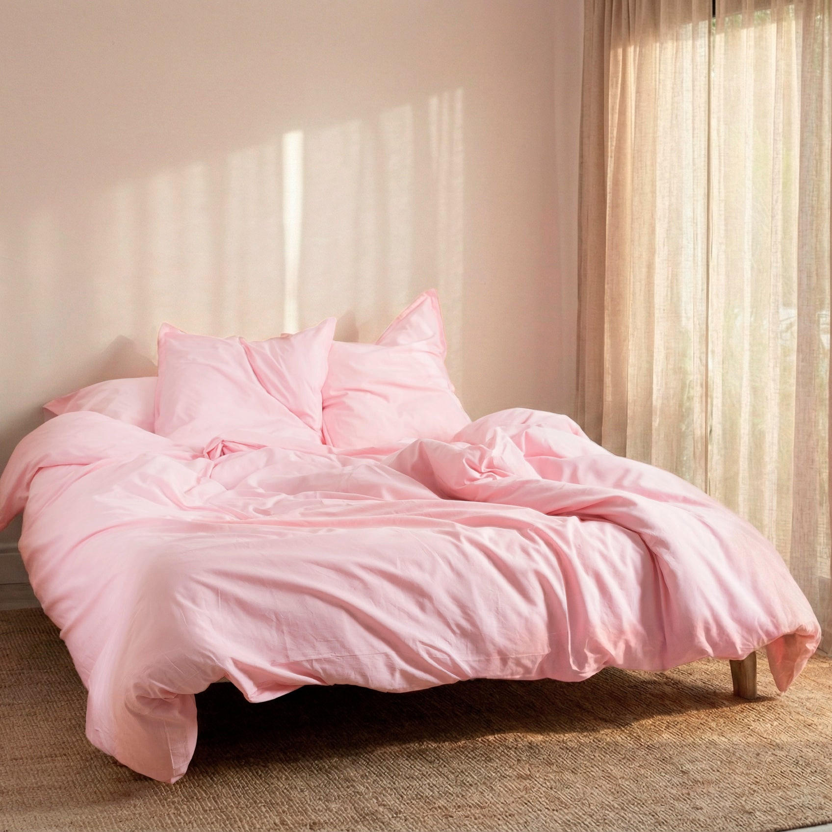 Happy Friday Bettbezug Rosa 260x240 cm