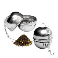 TEESIEB Kugeln (2-tlg.) - Silberfarben, Metall (4/13/4cm) - Intirilife