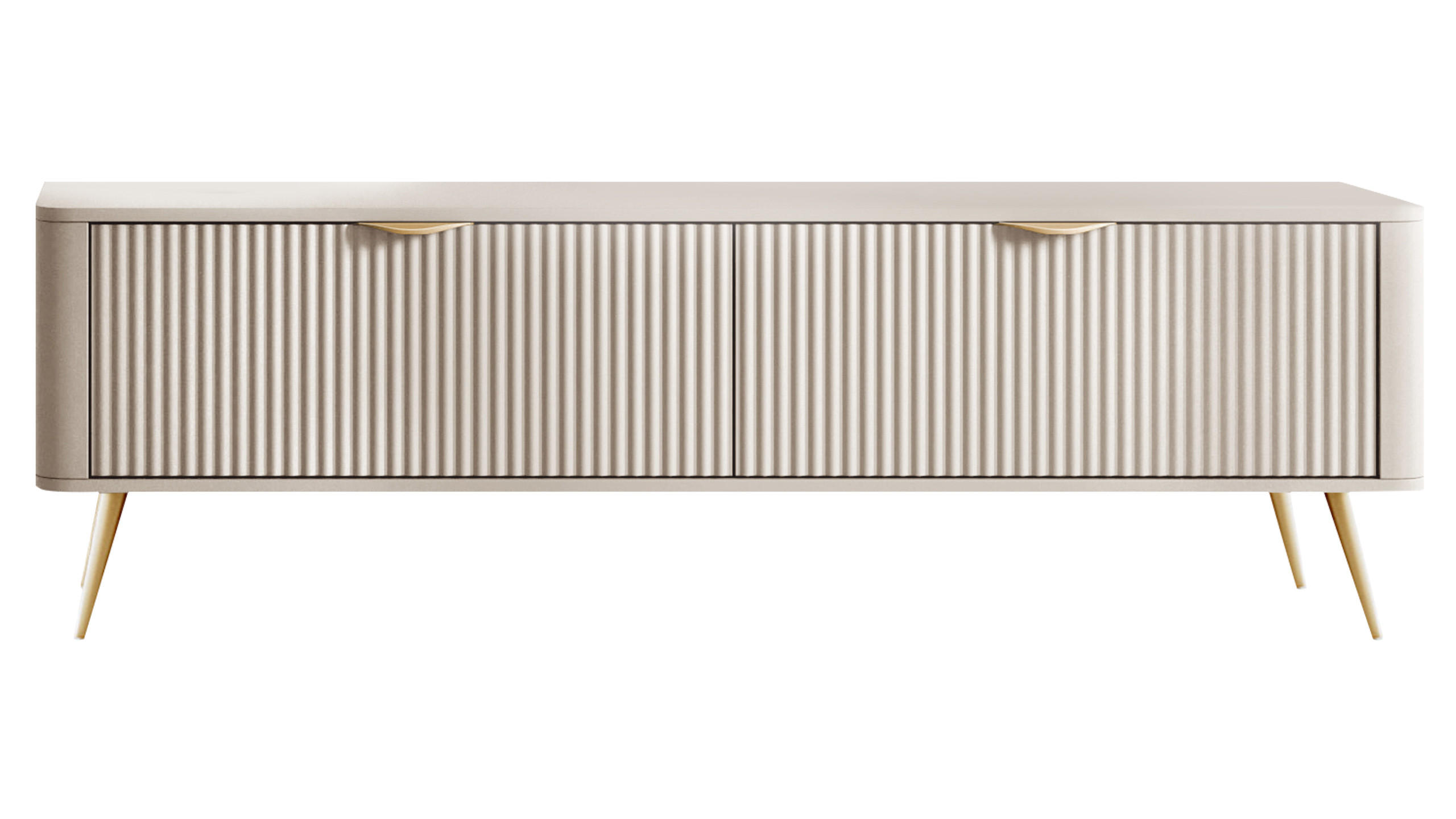 Mirjan24 Tv-Element Beige 164x52x38 cm