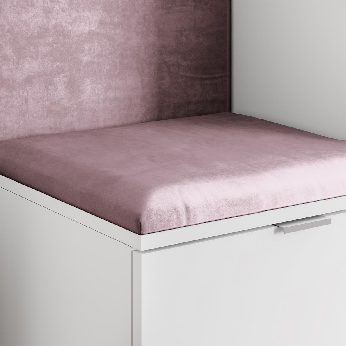 GARDEROBENSCHRANK VIRA 95/181/51 cm Modern Garderobe-Set Kaschmir - Kaschmir/Lila, Holzwerkstoff (95/181/51cm) - MASSENO