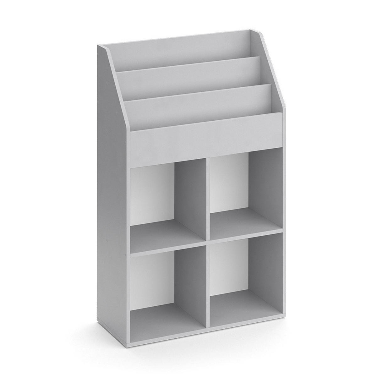 DĚTSKÁ POLIČKA Luigi Šedá - šedá, kompozitní dřevo (72/114.2/31.2cm) - Vicco