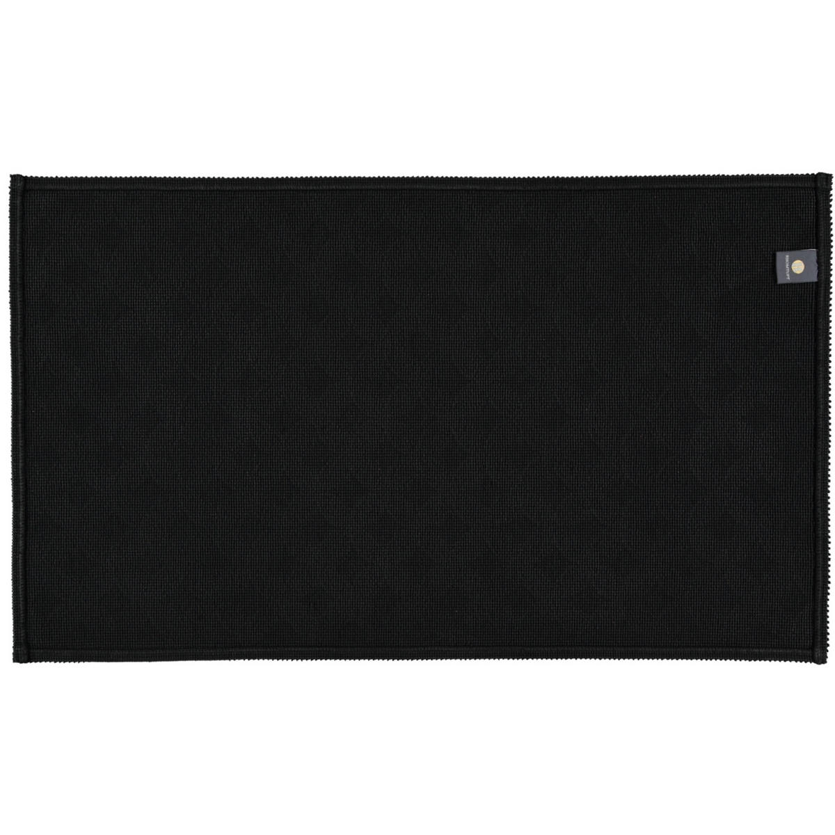 BADEMATTEN SEASIDE SCHWARZ - 15 - Schwarz, Textil (70/120cm) - Rhomtuft