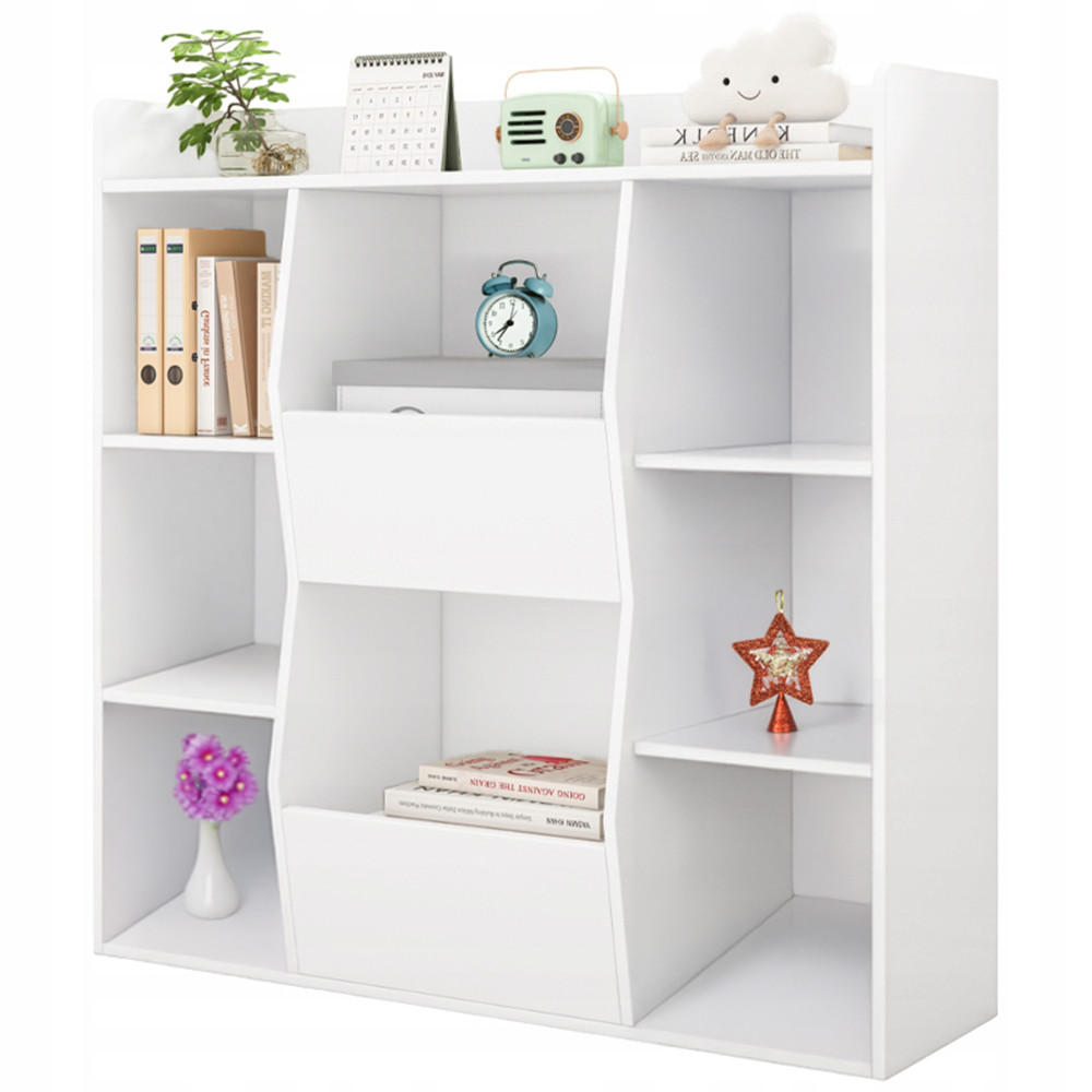 BÜCHERREGAL, weiß 106/30/104 cm - Weiß, Holzwerkstoff (106/104/30cm)