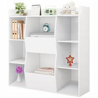 BÜCHERREGAL, weiß 106/30/104 cm - Weiß, Holzwerkstoff (106/104/30cm)