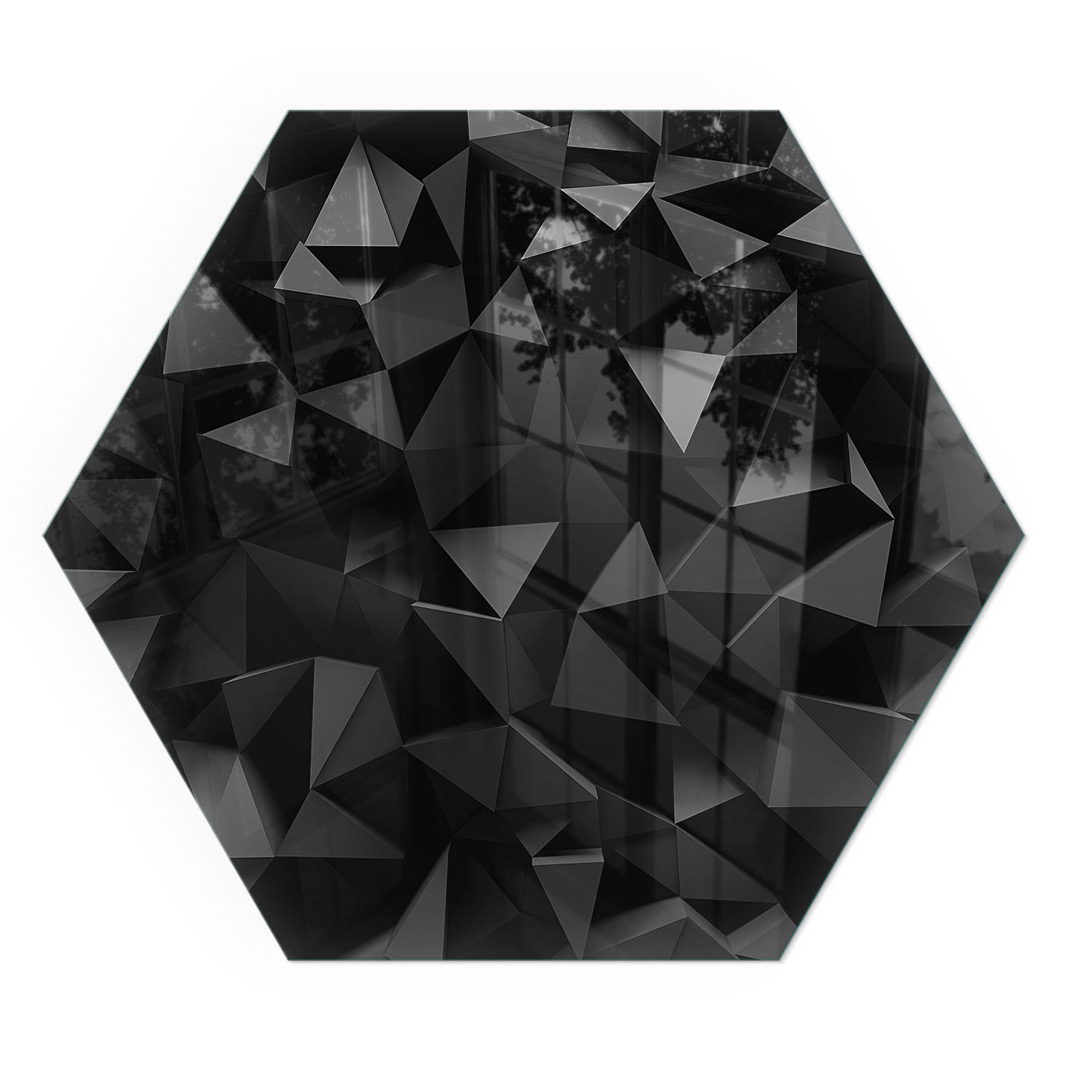 GLASPLATTE für Kamin h40 cm - Schwarz, Glas (40/40/0.4cm) - TULUP