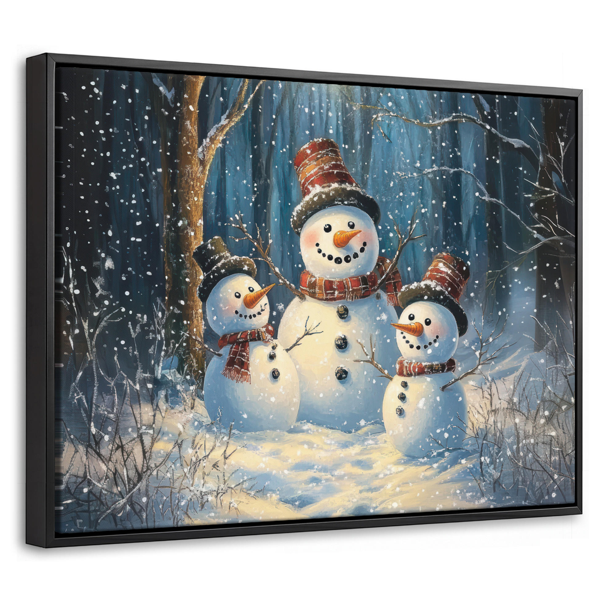 MuchoWow Leinwand Hellblau 40x30 cm