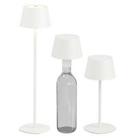 LED Tischlampe 3 in 1 Weiß max. 45cm hoch - Weiß, Metall (11/11/45cm) - Northpoint