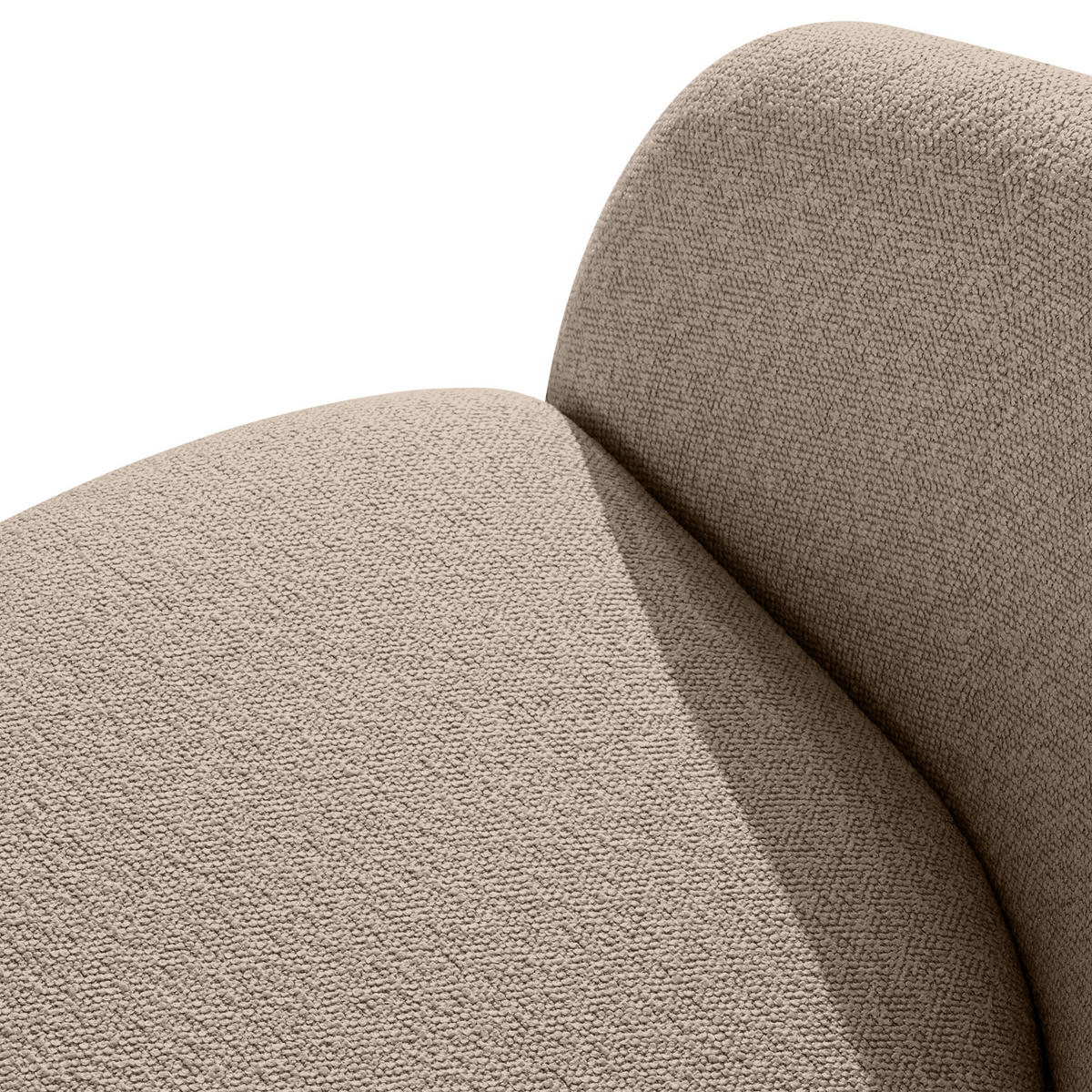 GARTENMÖBELSET SOLIS Gartenlounge-Set, hellbraun/rot - Hellbraun, Textil/Metall - KONSIMO®