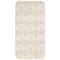 KOUPELNOVÁ PŘEDLOŽKA Vlny - Textura - Béžová 60x120 cm - kašmírová, textil/plast (60/120cm) - OnlyWow