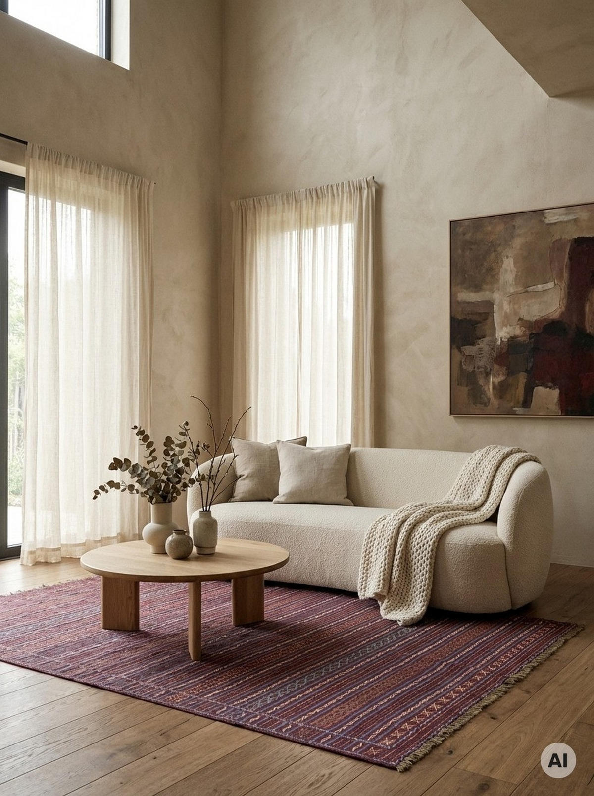 KELIM-TEPPICH handgewebt Kordi Violett 238/170 cm Schurwolle - Violett, Textil (170/238cm) - Looma