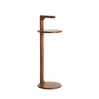 BEISTELLTISCH Delmino Braun 26/26/77 cm - Braun, Holz (26/26/77cm) - Light & Living