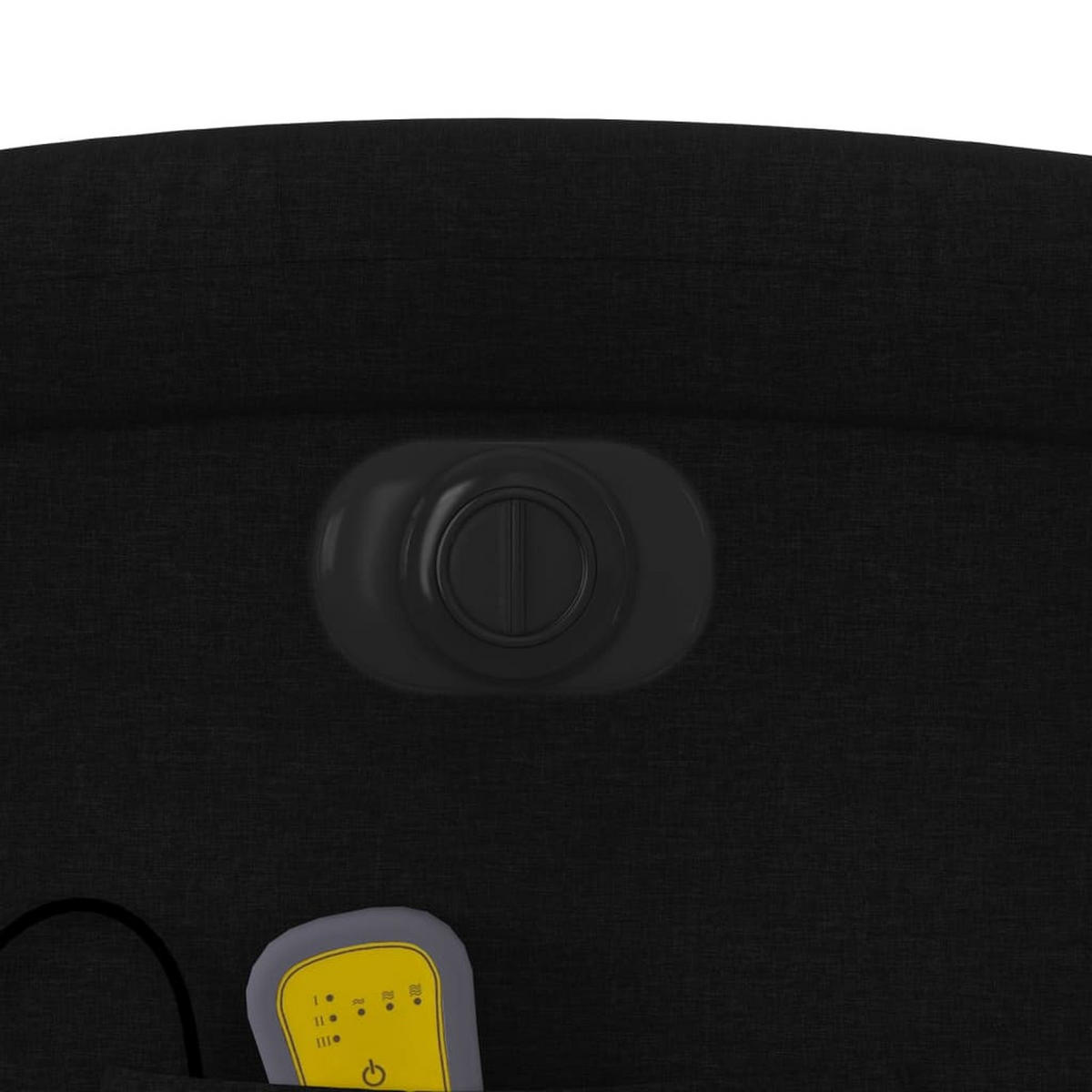 MASSAGESESSEL Luce - Schwarz, Metall (70/101/93cm) - Nettlife