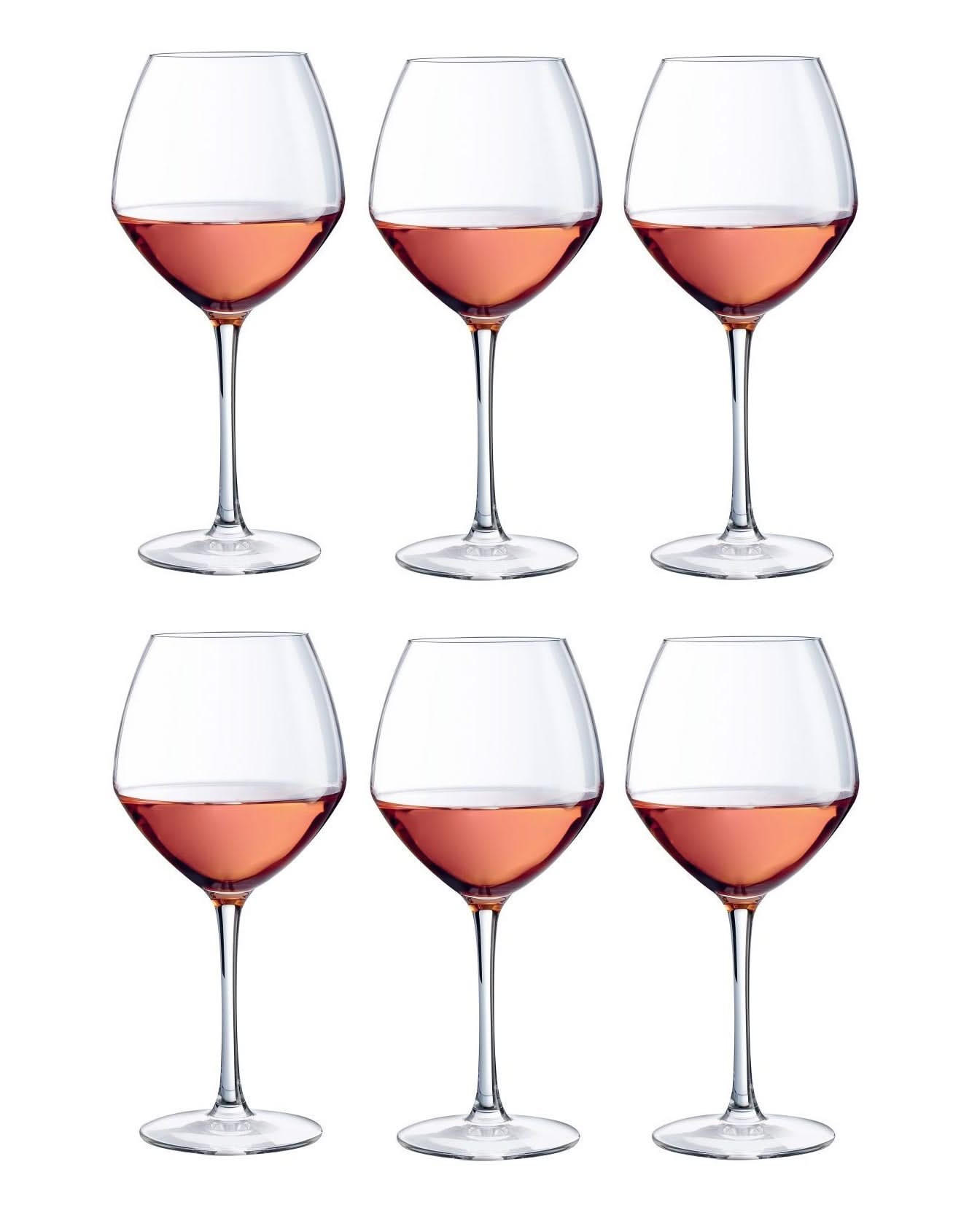 ROTWEINGLAS Weingläser Cabernet Junge Weine 580 ml - 6 Stücke - Transparent, Glas (0.58L)