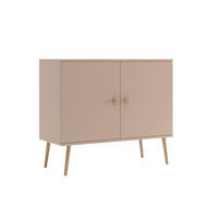 KOMMODE NATURA, 100 cm, Beige Macchiato, 2-türig - Beige, Holz (100/85/42cm) - Excellent Home
