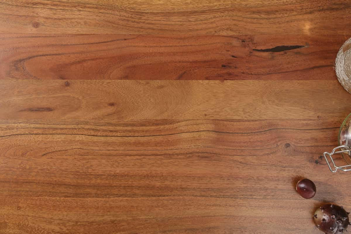 ESSTISCH MAMMUT NATURE Akazie 160cm - Silberfarben/Braun, Holz/Metall (90/160/75cm) - riess-ambiente