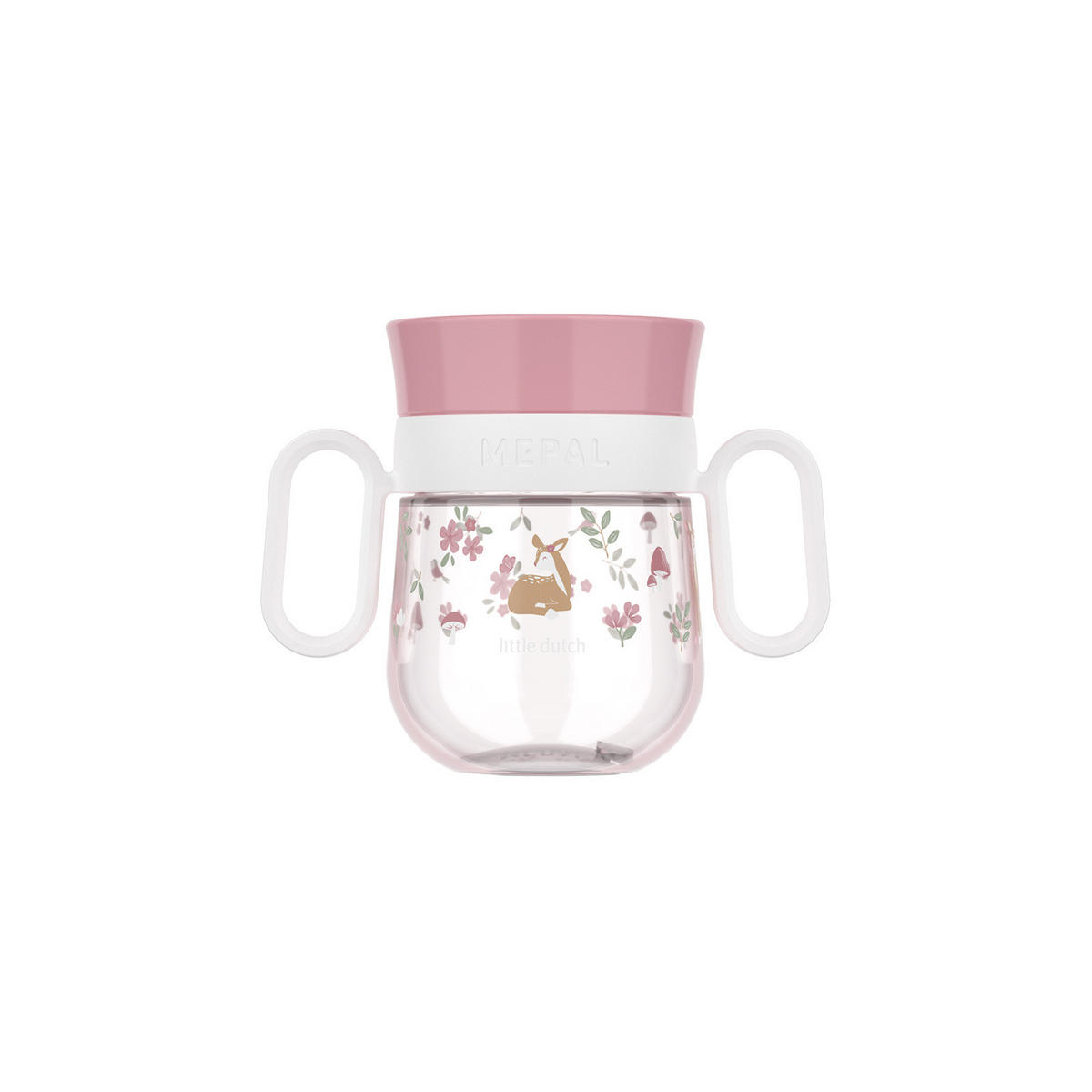 360° TRINKLERNBECHER Mio (2025) Fairy Garden 200 ml - Pink/Rosa, Kunststoff (0.2L) - Mepal