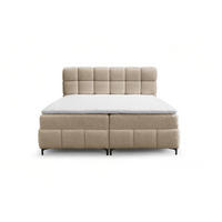 BOXBETT Sophie In Rolf - Beige, Holzwerkstoff/Textil (160/200cm) - Fun Möbel