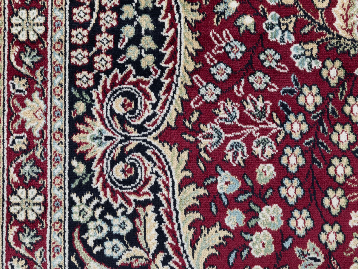 ORIENTTEPPICH 67/210 cm Riad Kirman - Rot, Textil (67/210cm) - Steffensmeier