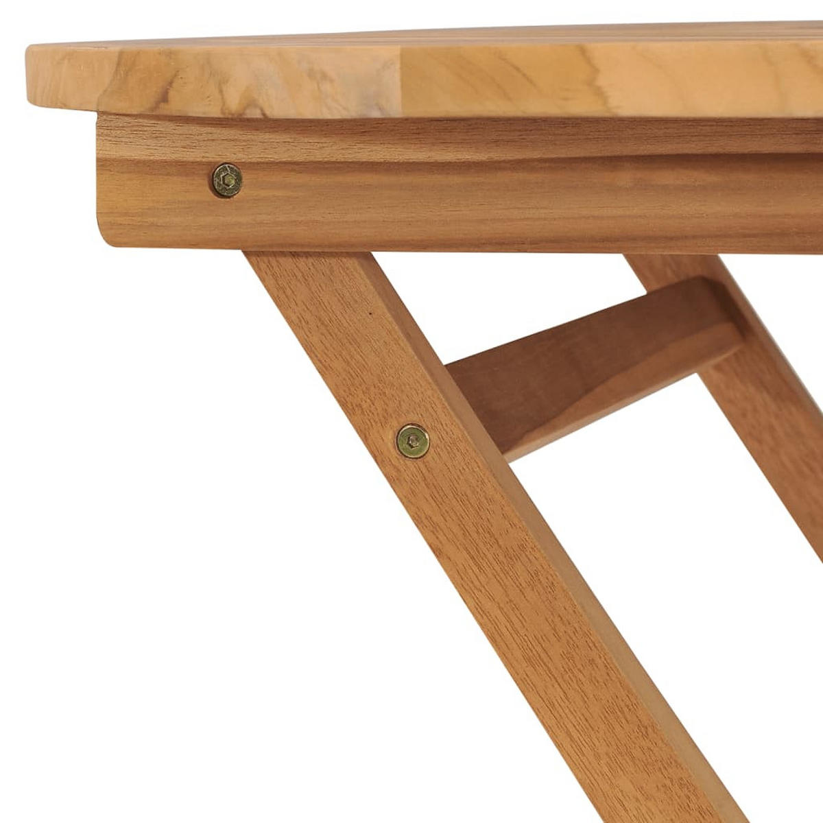 GARTENTISCH Tischold 85/76/85 cm - Hellbraun, Naturmaterialien (85/85/76cm) - ZMH
