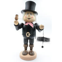RAUCHFIGUR Wichtel Schornsteinfeger 32 cm - Multicolor, Holz (15/33/0.1cm)