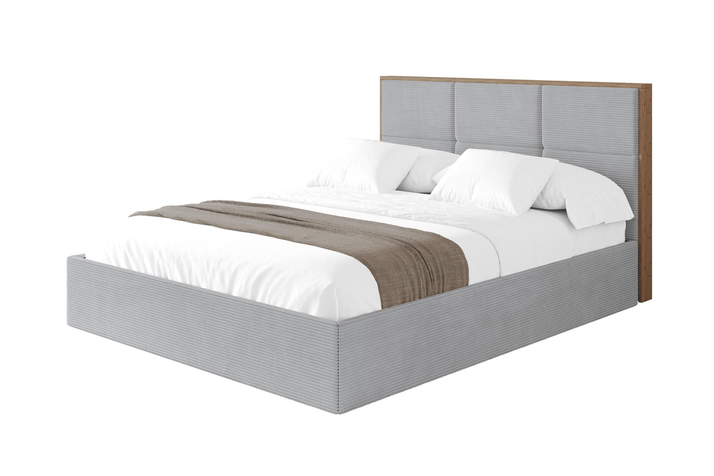 Altdecor Polsterbett Alu 160x200 cm