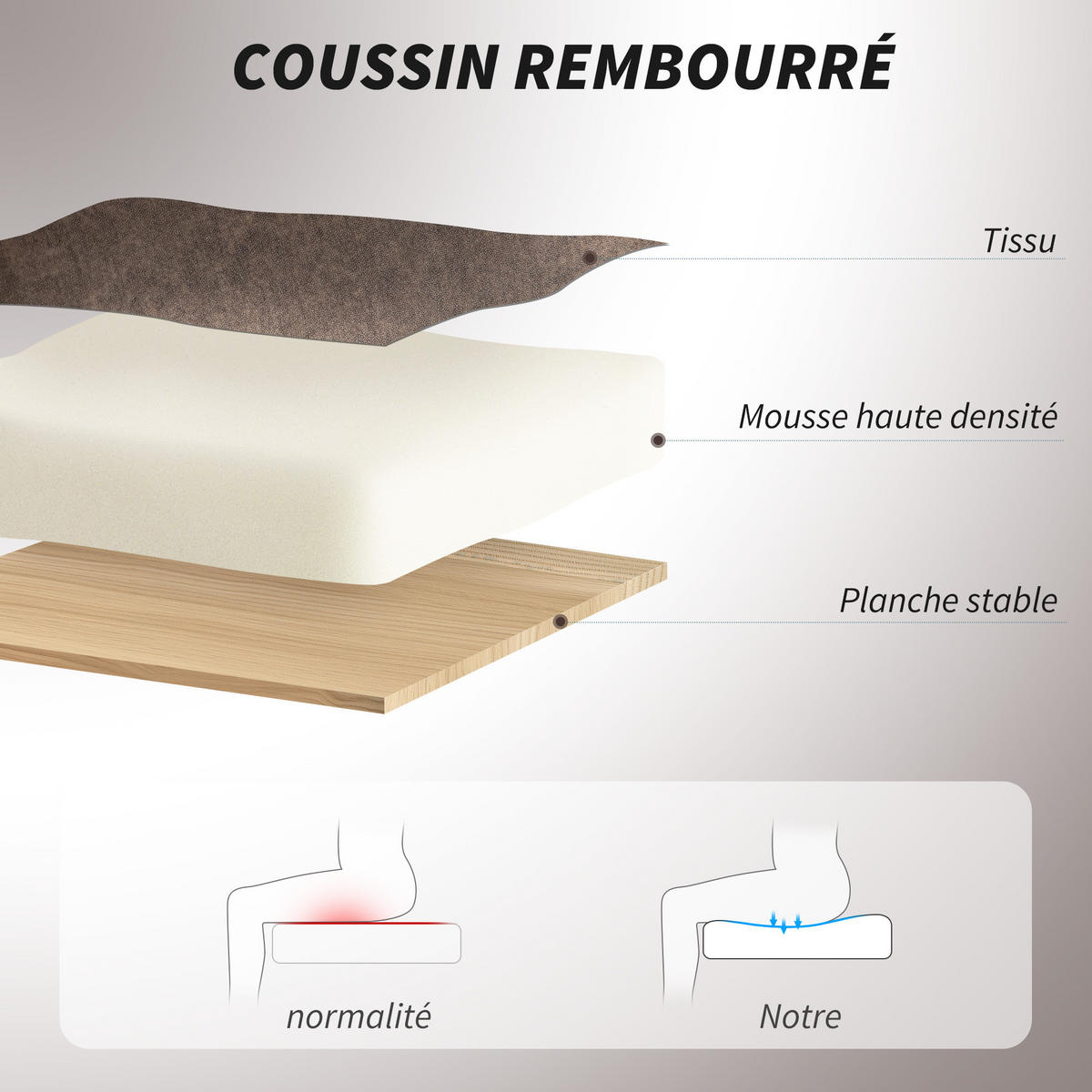 DREHSTUHL DE-11752 70/70/114-122 cm Braun - Braun, Textil (70/122/70cm) - ComfortXL