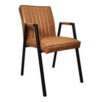 ESSZIMMERSTUHL Tivoli Braun 87/52/62 cm - Cognac, Textil (52/62/87cm) - Starfurn