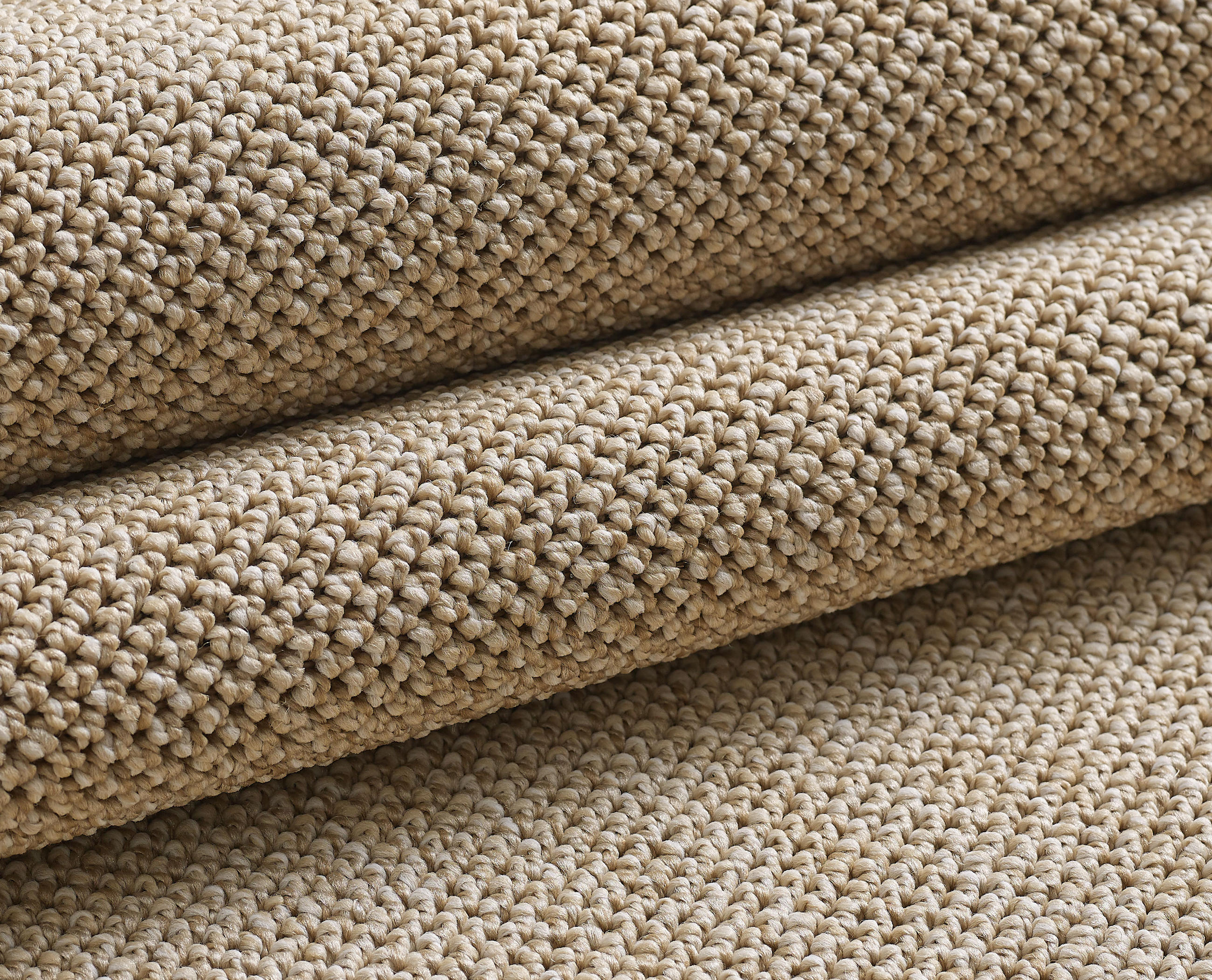 Thumbnail - Kadima Design Teppich, Beige, Textil, Uni, Rechteckig, 140x200 cm, pflegeleicht, Teppiche & Böden, Teppiche, Flachgewebe...