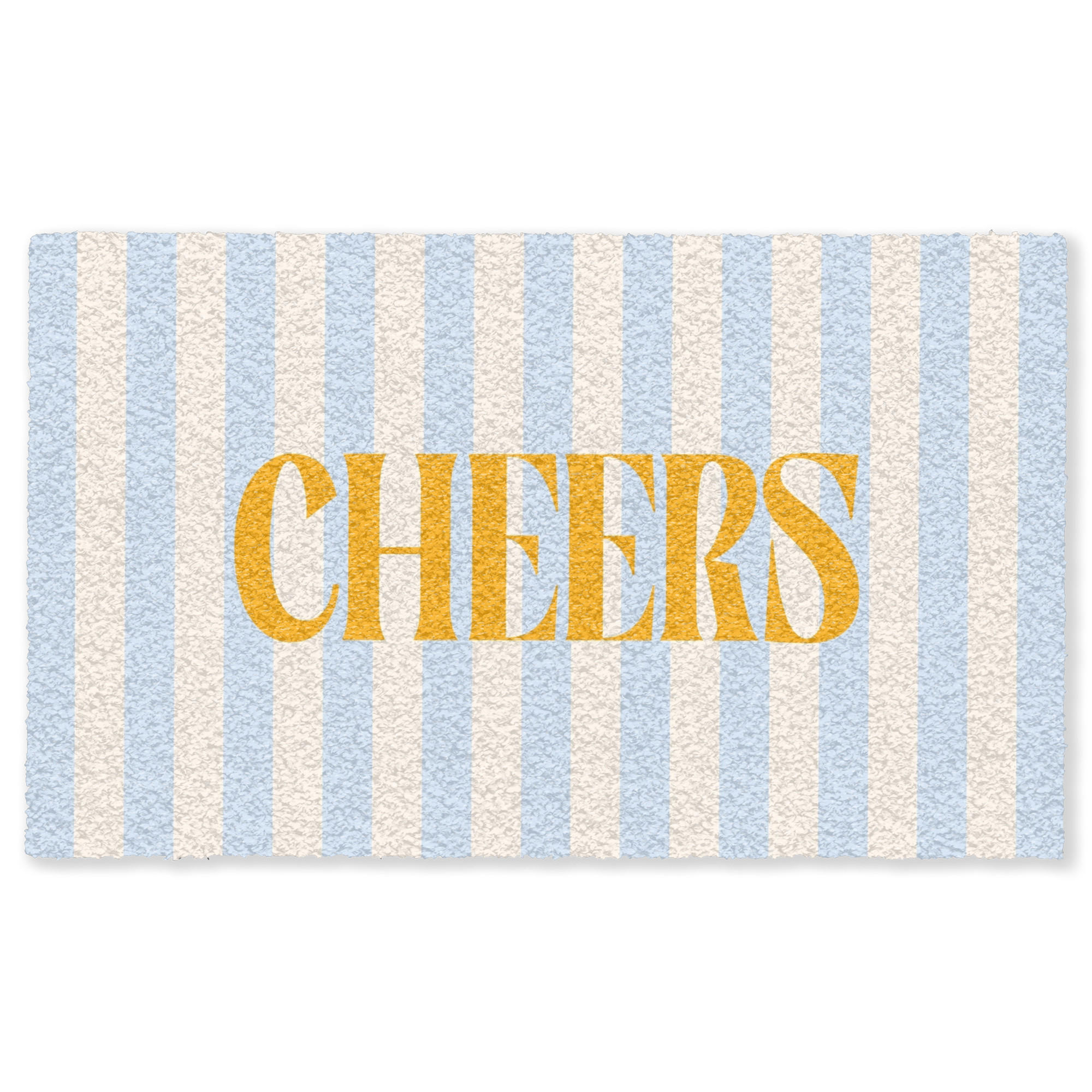 MuchoWow Fussmatte Hellblau 150x0.4 cm