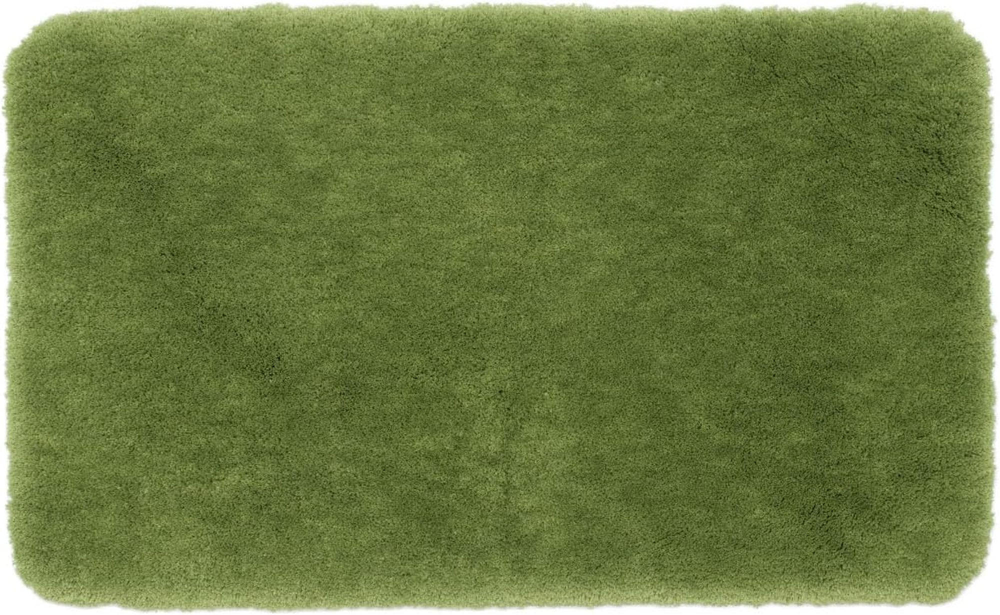 BADTEPPICH Deluxe DUNKELGRÜN 70X120CM - Dunkelgrün, Textil (120/70cm)