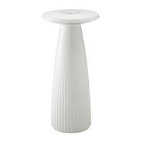 AKKULEUCHTE Nuflair Schneeweiß - Weiß, Metall (4.25/4.25/24cm) - Sigor