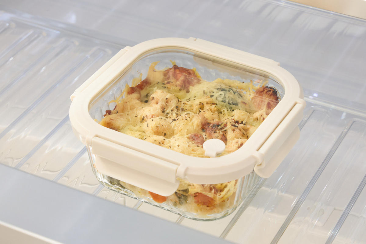 FRISCHHALTEDOSE 3er-Set 12/12/6 cm - Transparent, Glas (12/6/12cm) - 5five Simply Smart