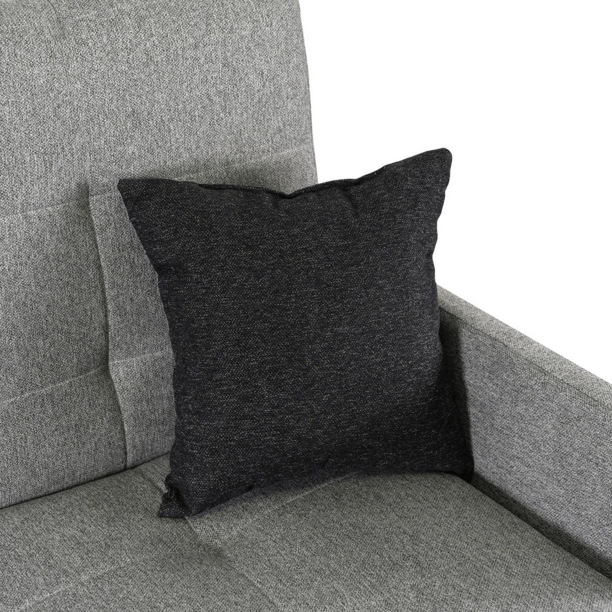 SCHLAFSOFA ARIA Schlaffunktion Zweisitzer Grau - Grau, Holz/Textil (205/94/100cm) - makarowski meble