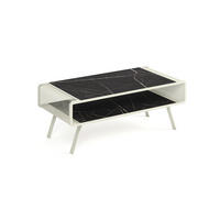 COUCHTISCH TORPE - Kaschmir/Graphitfarben, Holzwerkstoff (60/121/45cm) - Meblini